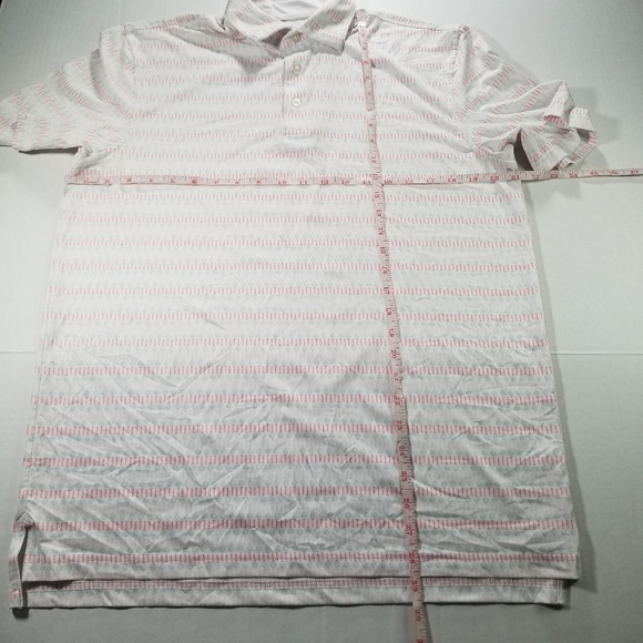 Southern Tide Performance Polo Shirt Mens Medium M Golf Stretch Loud - Picture 9 of 11